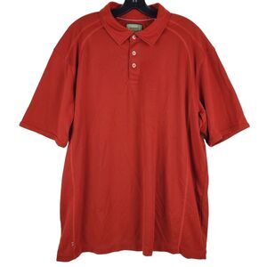 TOMMY BAHAMA Polo Shirt Mens XXL Red BUNGALOW Casual Golf Classic Preppy Travel